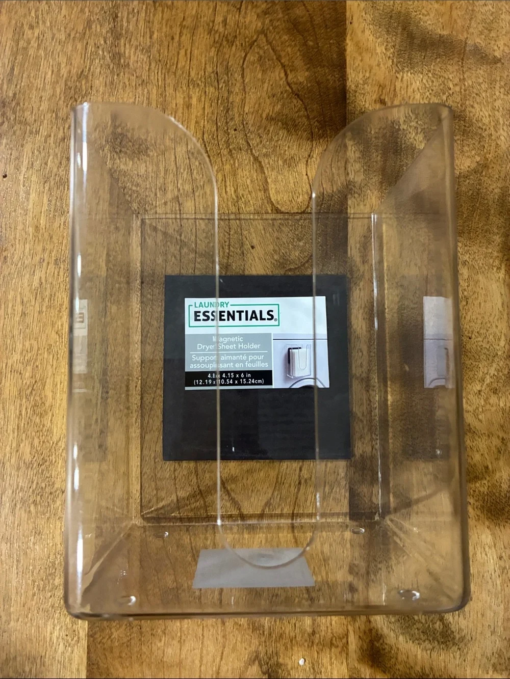 Clear Magnetic Dryer Sheet Holder